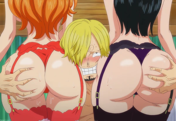 [REQUEST]Nami x Robin x Sanji #2（2/20）
