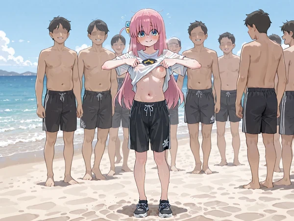 結束バンド 男水着チャレンジ（5/16）