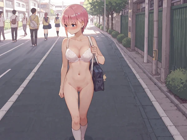 たのしい全裸登校実習（2/11）