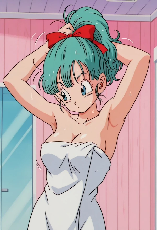 Bulma wrapped in a towel（5/17）