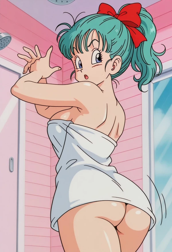 Bulma wrapped in a towel（6/17）