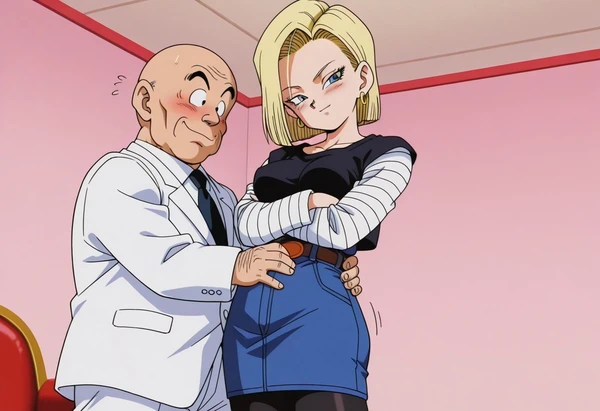 Android 18 gets some money（2/8）