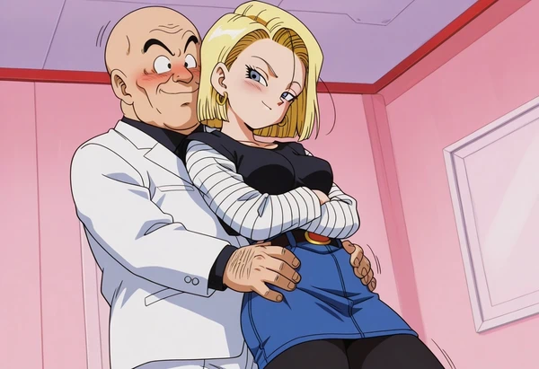 Android 18 gets some money（3/8）
