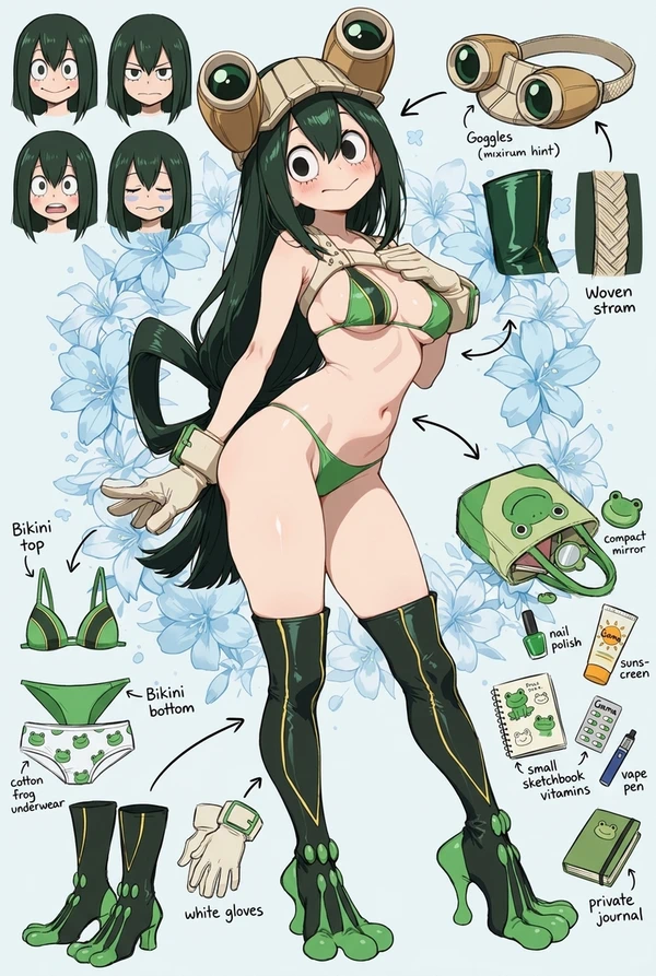 Xでバンされた画集（ポケモン・ヒロアカ・薫子・エリス）（12/16）