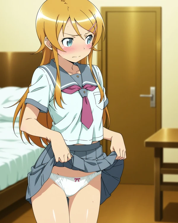 高坂桐乃 制服セックス（2/20）