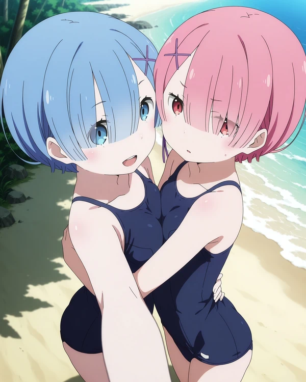 レムラム スク水（2/20）
