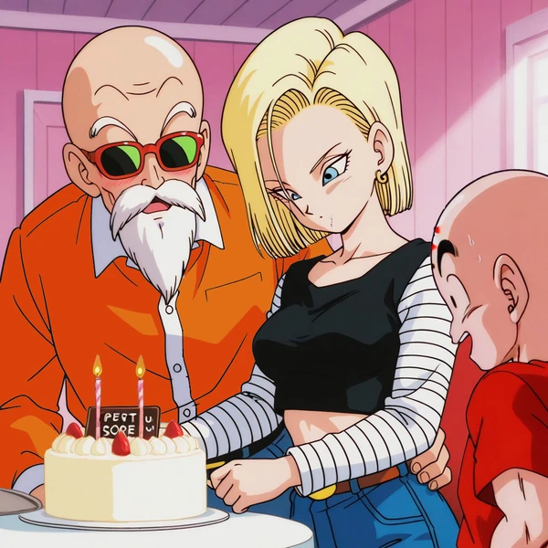 Android 18's birthday gift（3/9）