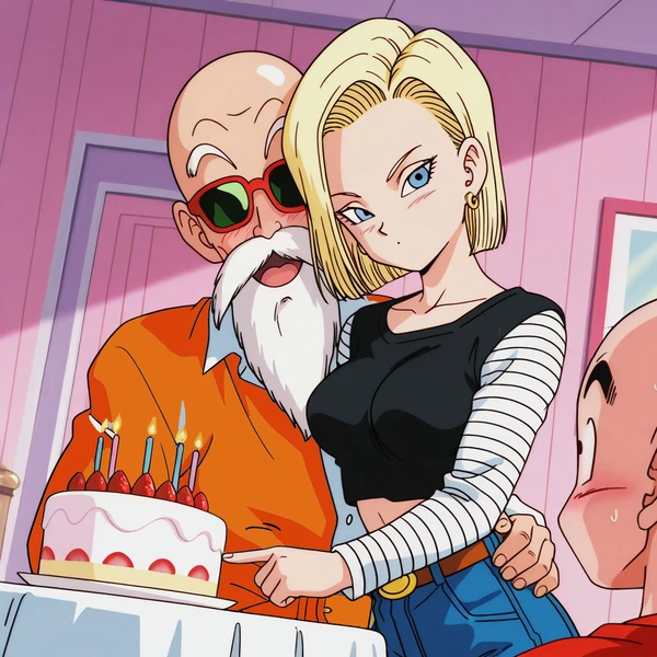Android 18's birthday gift（4/9）