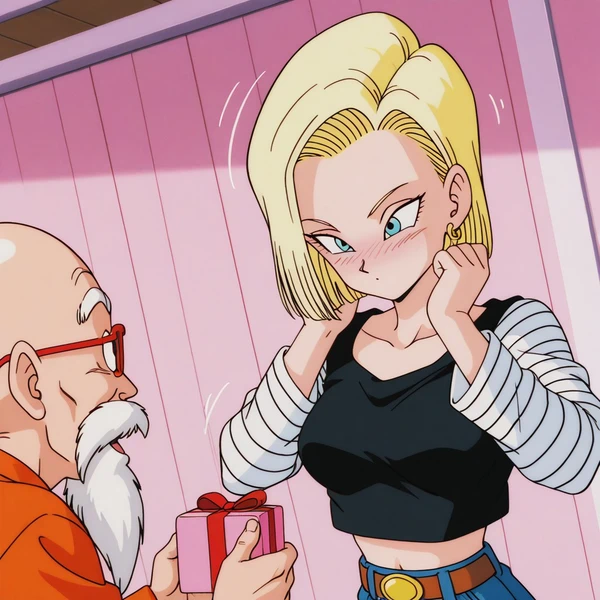 Android 18's birthday gift（5/9）
