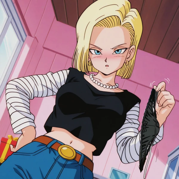Android 18's birthday gift（7/9）