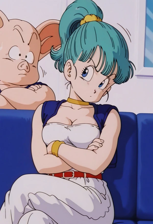Oolong abused a sleeping Bulma（2/19）