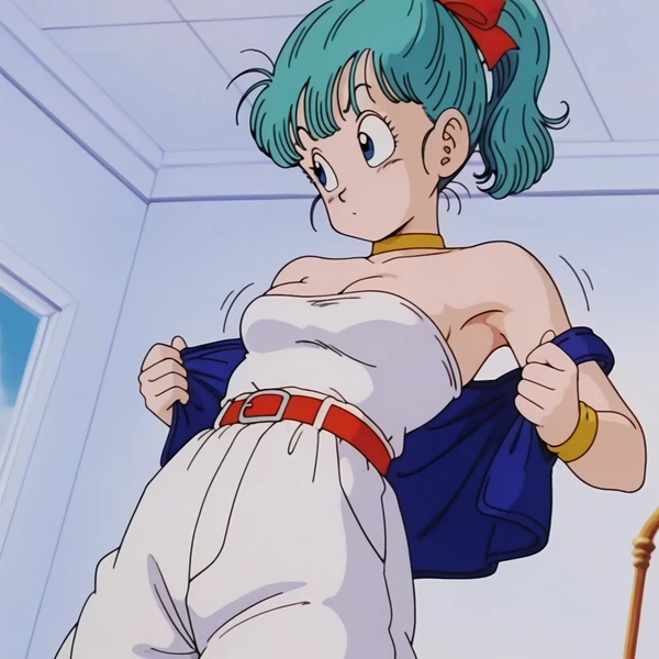 Oolong abused a sleeping Bulma（5/19）