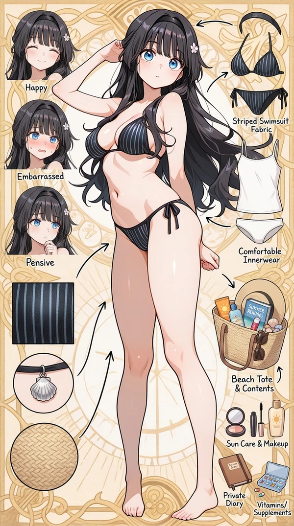 色々キャラ　Xに投稿出来なかった在庫画達（3/20）